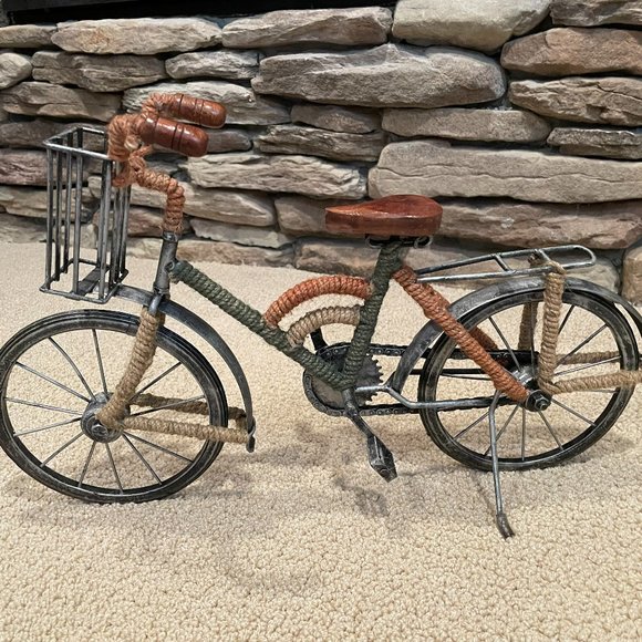 Accents Vintage Metal Wood Bicycle Tabletop Decor Poshmark